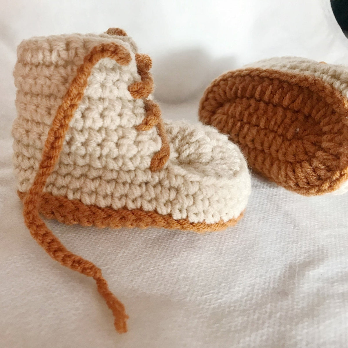 Hand-Knitted Baby Shoes