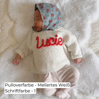 Hand-Knitted Personalized Sweater