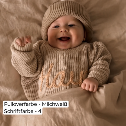 Hand-Knitted Personalized Sweater
