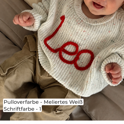 Hand-Knitted Personalized Sweater