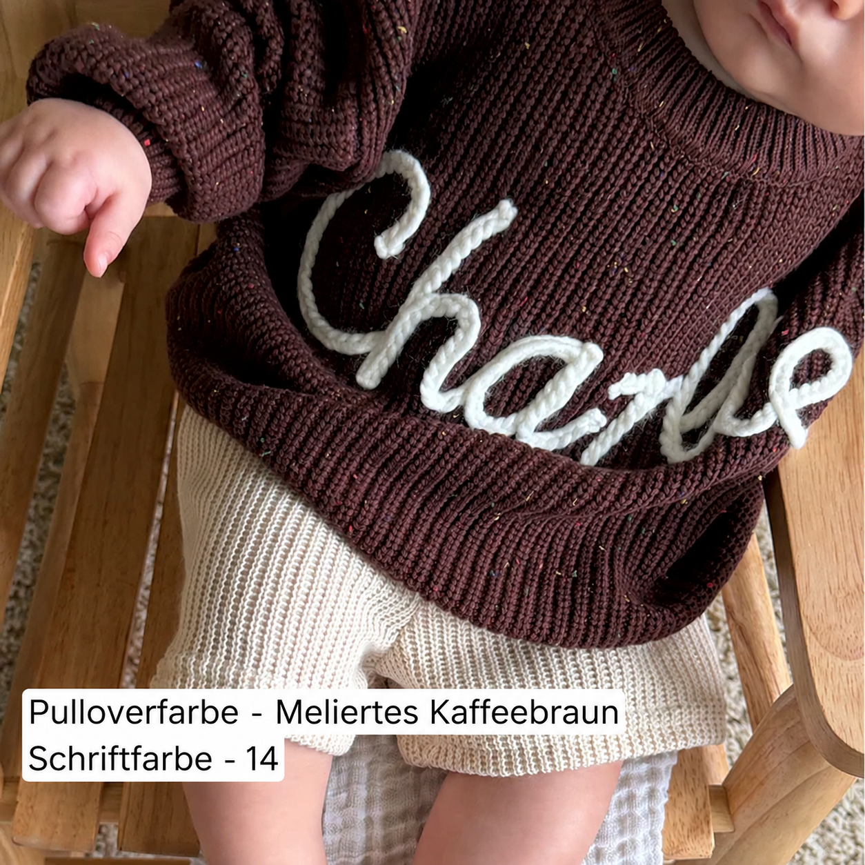 Hand-Knitted Personalized Sweater