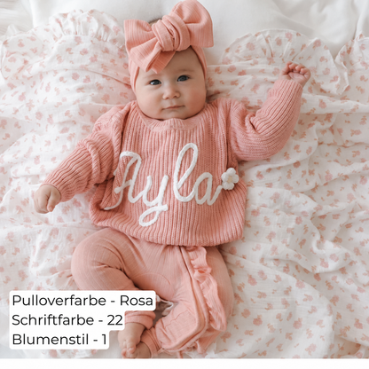 Hand-Knitted Personalized Sweater