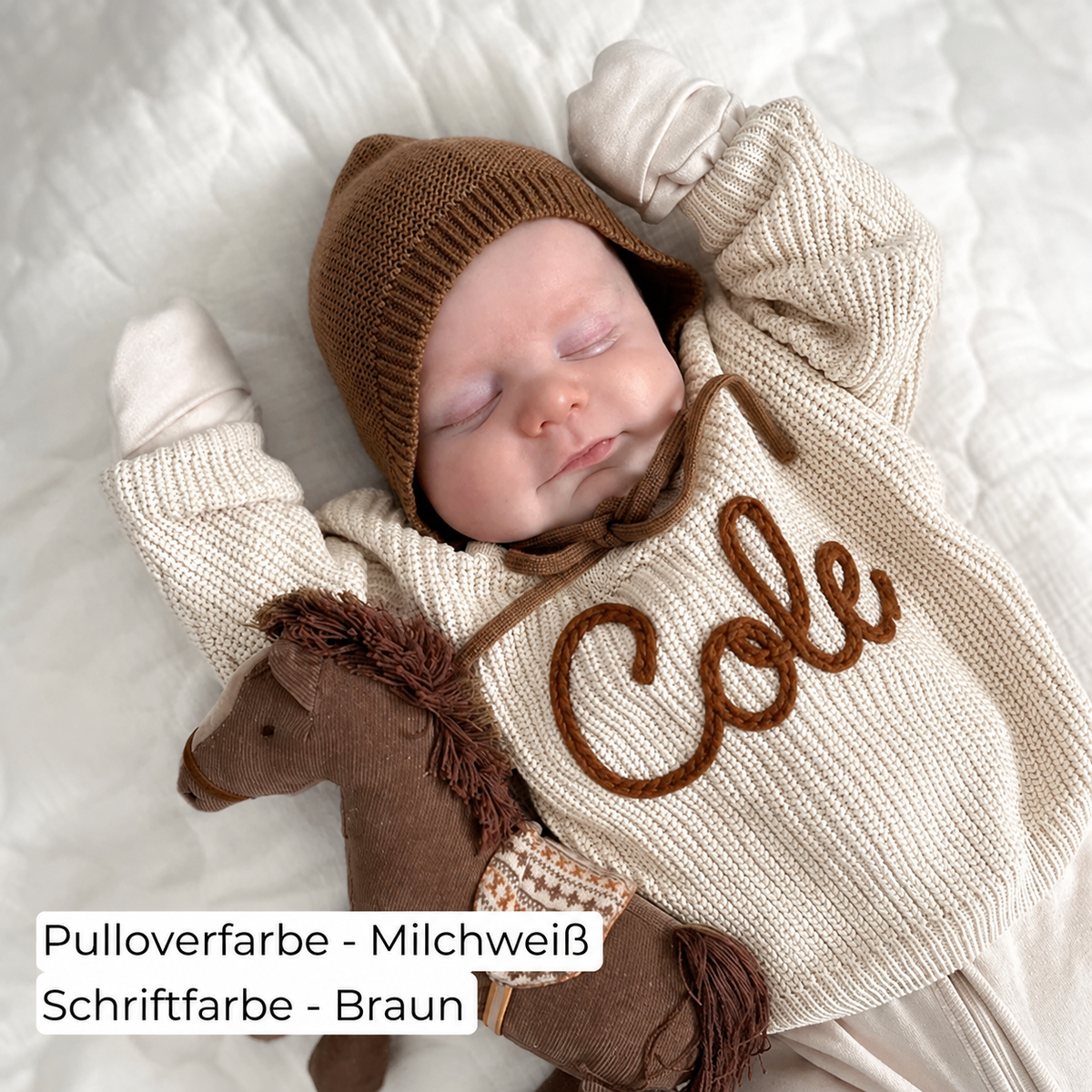 Hand-Knitted Personalized Sweater