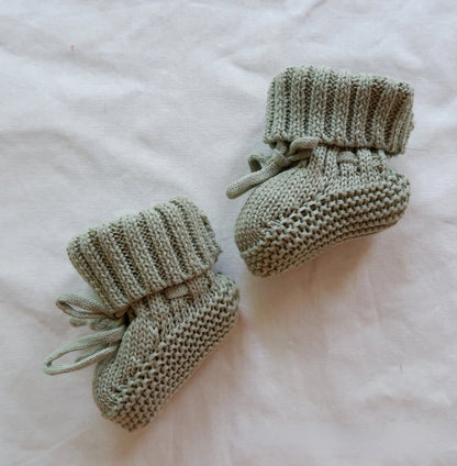 Baby Knit Booties