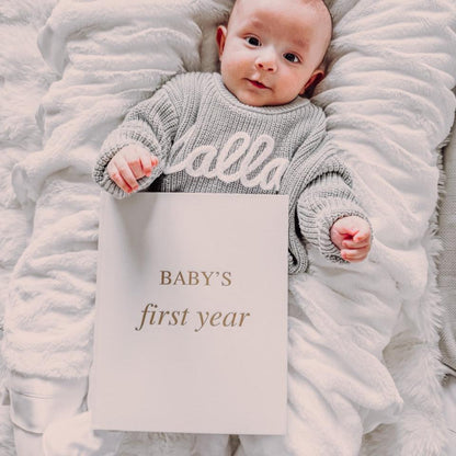 Baby’s First Year Journal