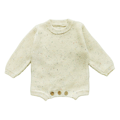 Hand-Knitted Personalized Romper
