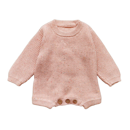 Hand-Knitted Personalized Romper