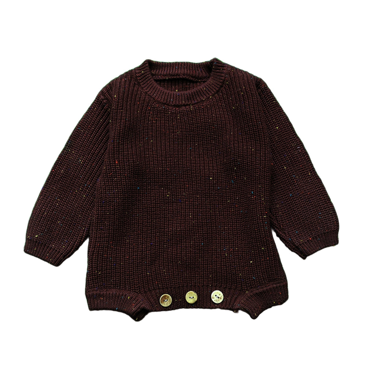 Hand-Knitted Personalized Romper
