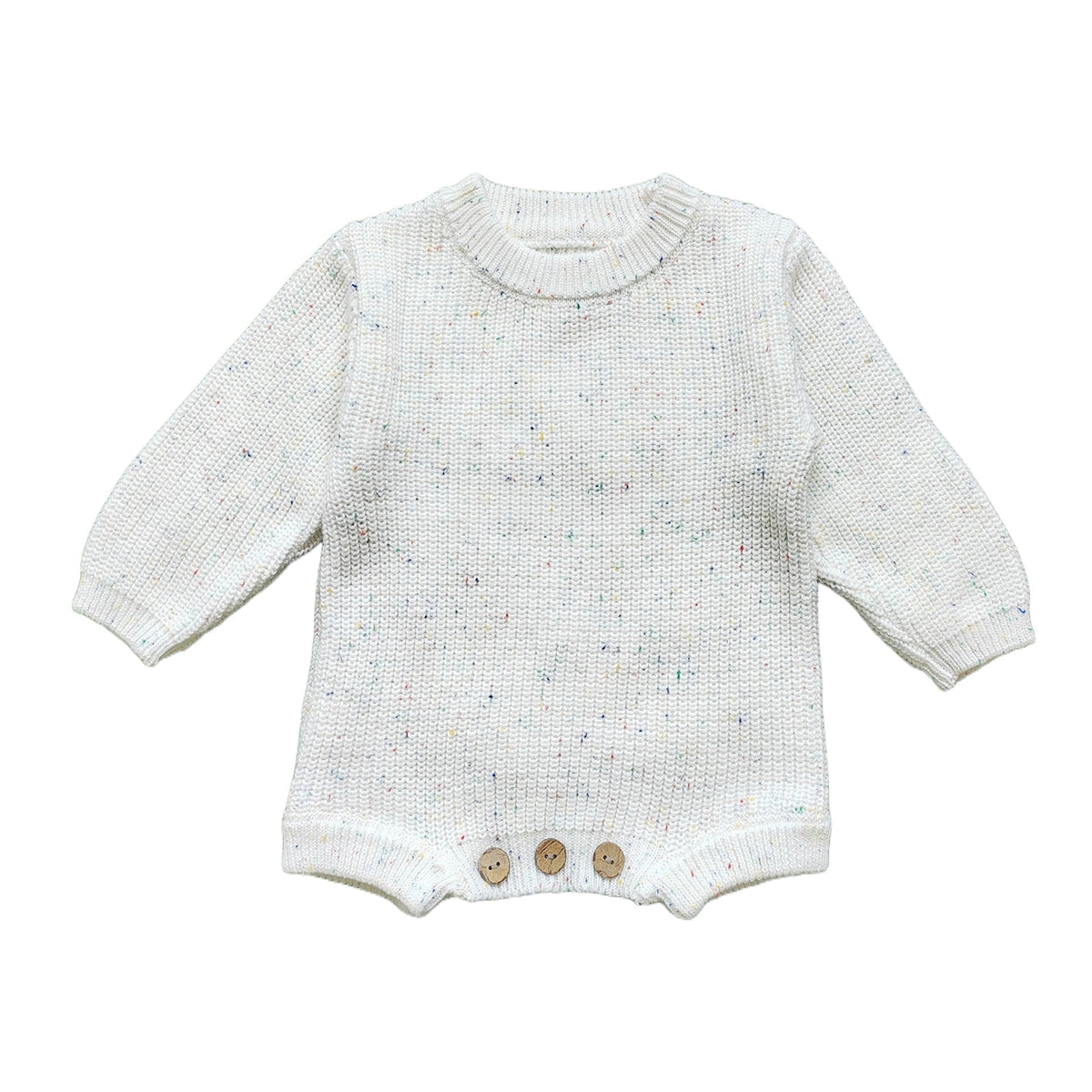 Hand-Knitted Personalized Romper