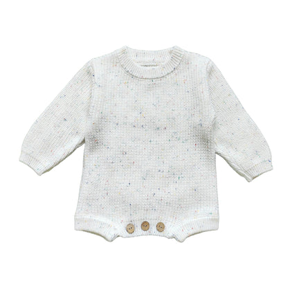 Hand-Knitted Personalized Romper