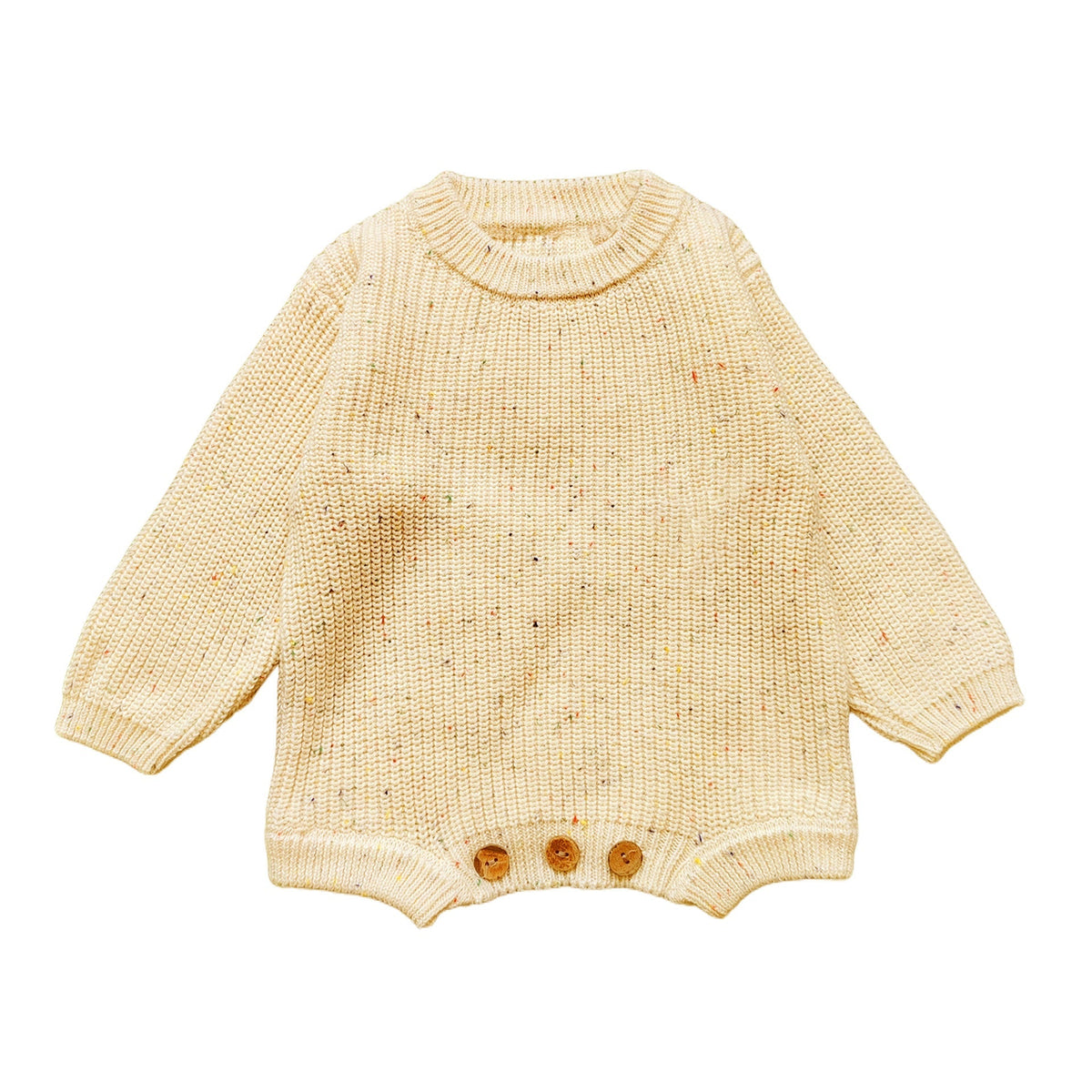 Hand-Knitted Personalized Romper