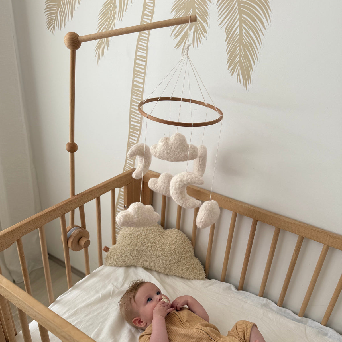 Marshmallow Sky - Baby Mobile