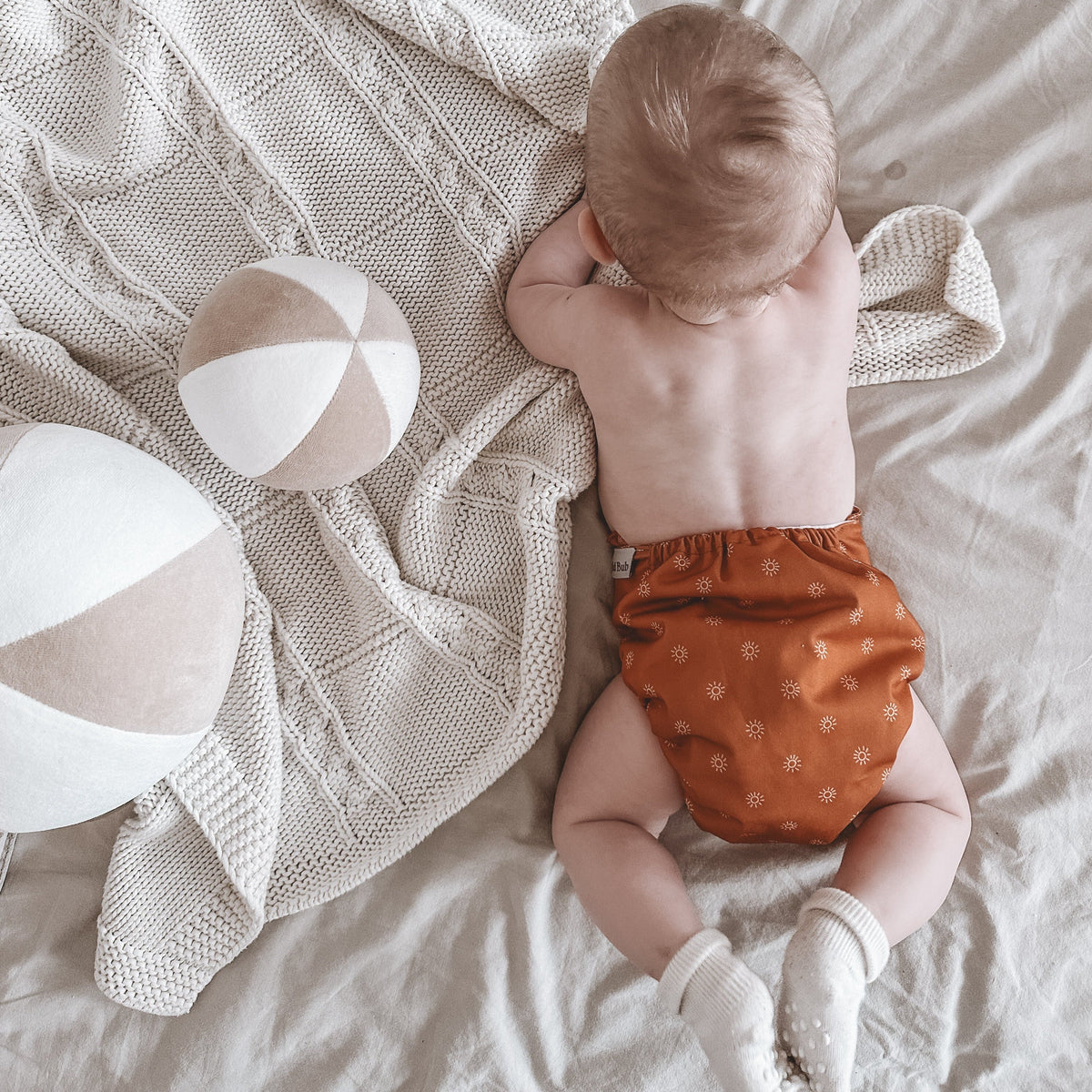 Reusable Cloth Diapers | 4-Pack