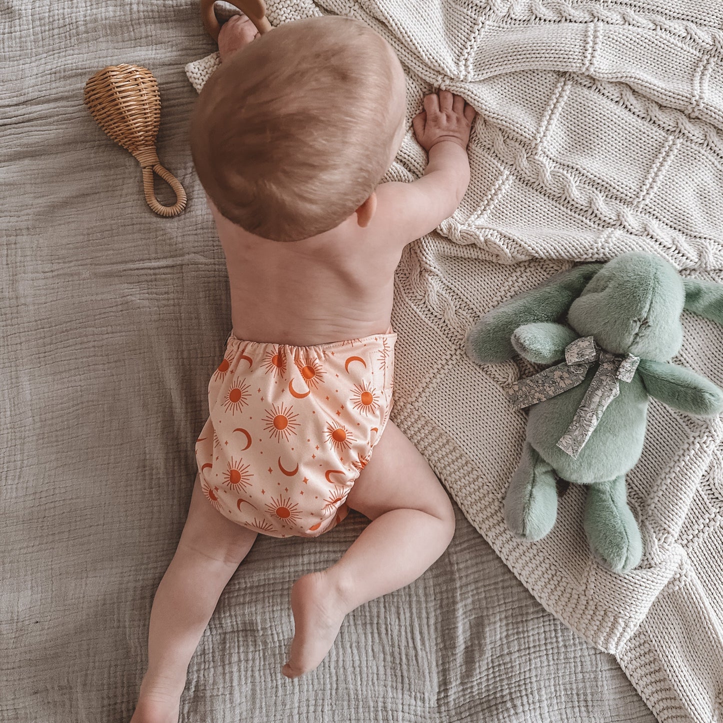 Reusable Cloth Diapers | 4-Pack
